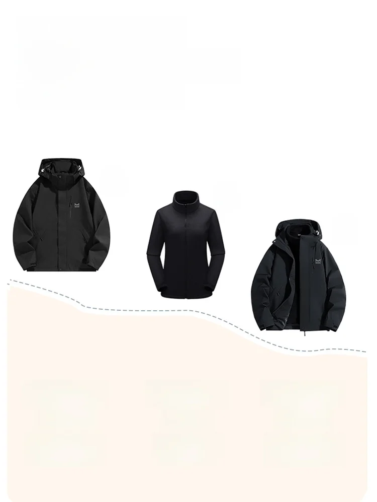 防風防水の三合一登山服【秋冬向け・ピンク・保温性あり】の実用性と選定基準