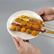 純白陶器製 大皿【レストラン用・多用途・スープ皿・サラダ皿・魚料理用】