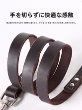 ベルギー輸入 牛革製ペット用リードとソフトレザー首輪【大型犬・中型犬・小型犬対応】