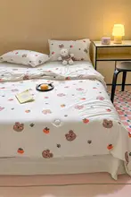 涼感シルクアイスクリーム夏用ベビー掛け布団【洗濯機可・薄手・キッズ用】
