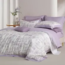 STARZHOME 高級感あふれる天丝™コットン四点セット【高品質・リセリーメンブレッド生地】（セットアップ対応）