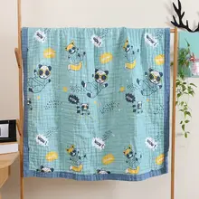 6層バブルガーゼコットンブランケット【夏用・大サイズ・150×200cm】