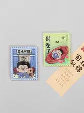 冷蔵庫デコ マグネット 魯迅 文豪 グッズ 卒業祝い 恩師 誕生日 ギフト 記念品