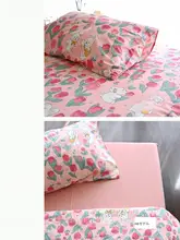 純綿製 ベッドカバー【シングル150×200・ダブル200×230・学生向け・可愛いデザイン】