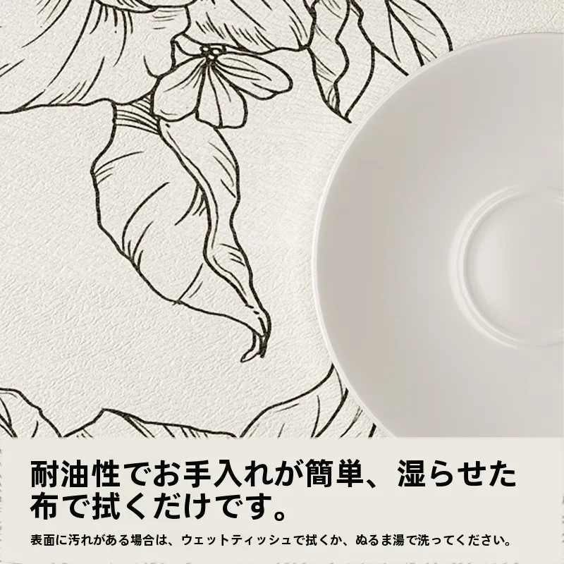 丸型小テーブルマット：家庭用防水防油耐熱タイプの実用性と設置ガイド