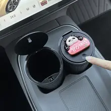 車用ゴミ箱兼水杯ホルダー【前席用・多機能・かわいいデザイン】