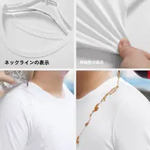 夏用クールタッチTシャツ【メンズ・ショートスリーブ・フィット・通気性抜群】