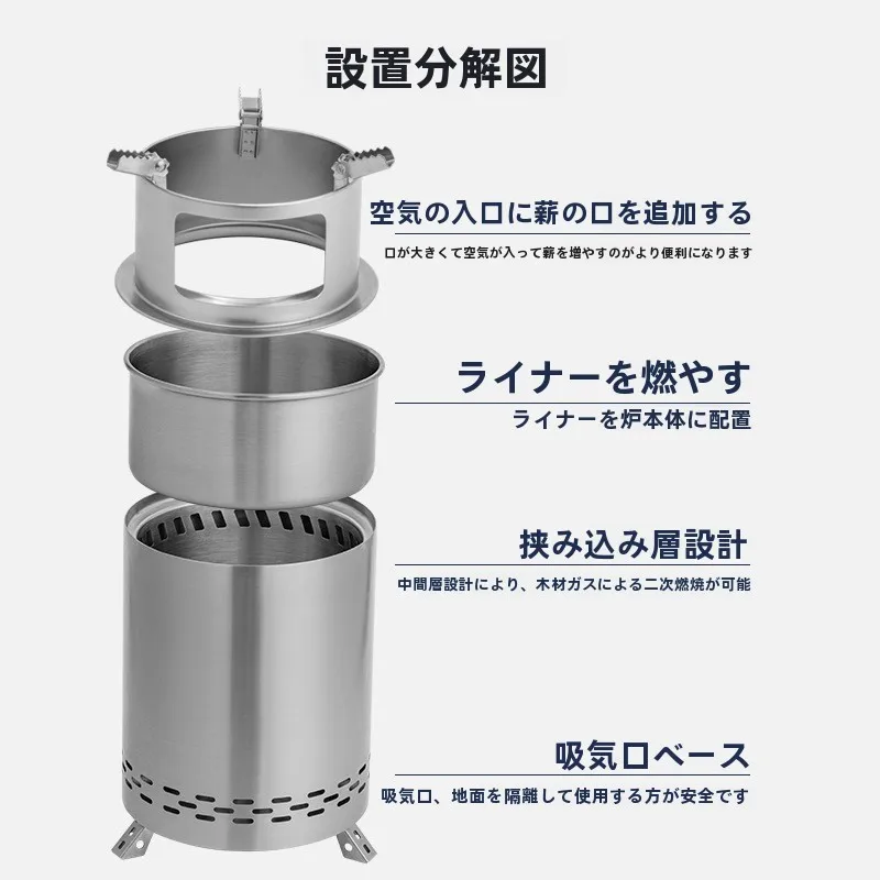 キャンプ道具を節約調達｜実際に使ってみた結果 - 徐記良品 アウトドア焚き火炉