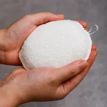 極上の柔らかさ！洗面器用の海綿ボディタオル【子供用・痛くない背中洗い】