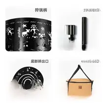 焚火台 アウトドア バーベキュー キャンプ ポータブル 折りたたみ 炭火焼き