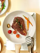 麦飯石のフライパン【ノンスティック・家庭用・ステーキ焼き用・IH・ガス対応】