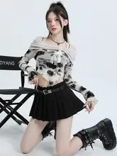 黒のハイウエストショートスカート【プリーツ・女性用・秋冬用】