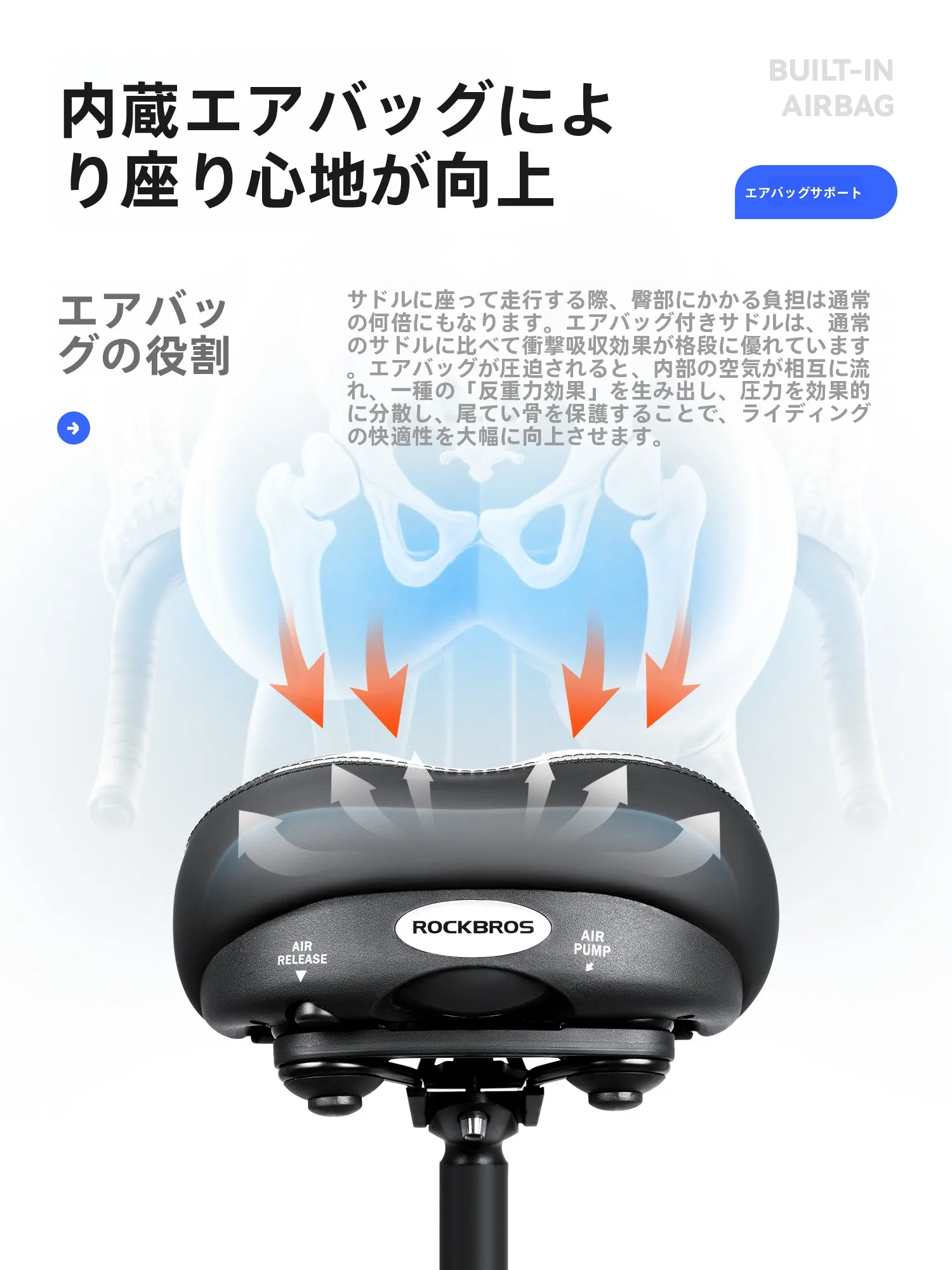 自転車サドル交換で選ぶ快適なエアクッションサドルの実用性と性能解析