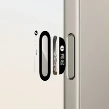 SmartDevil iPhone用 ガラス製 カメラボタン保護フィルム【側面保護・敏感タッチ】