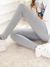 春秋用 レディスコットンロングレギンス【薄手・スリムフィット・九分丈】