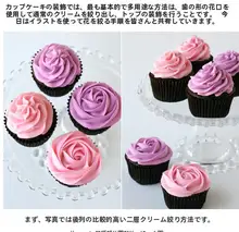 大号 裱花工具 2D絞り口【ローズデザイン・ケーキ用・クリーム絞り】