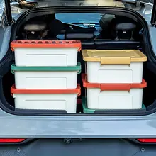 大容量車載収納ボックス【厚手・トランク用・整理整頓】