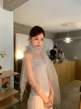夏用シルクストール【極上の柔らかさ・華やかな雰囲気・多用途】