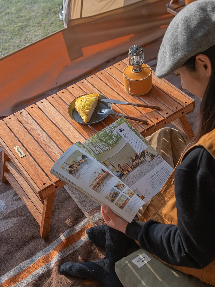 Naturehike 折りたたみ式アウトドア木製テーブル：キャンプ・ピクニックで実用性と耐久性を両立