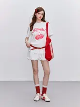クラシックプリント半袖Tシャツ【春夏用・フィット・カジュアル】