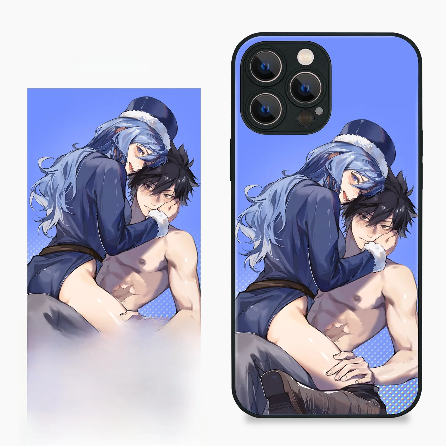 イラストデザインスマホケース 9397号列车のスタイリッシュなガラス保護套