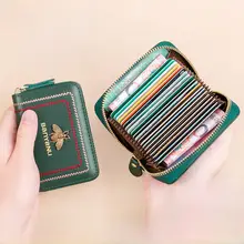 カードケース レディース 本革 コンパクト 大容量 多機能 免許証収納 一体型 上品