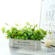 造花 鉢植え 木製フェンス フレンチカントリー モネの庭風 玄関 ダイニングテーブル インテリアグリーン デコレーション