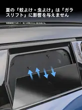 ミニカー用 サンシェード【車窓用・内装アクセサリー・紫外線対策】