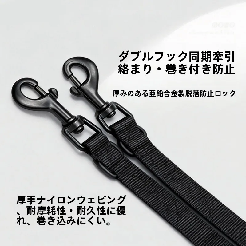 犬のお散歩グッズをコスパ良く揃える方法 - 2頭用ダブルリードの選定基準
