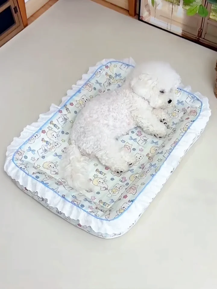 快適なペット用クールベッド【柔らかいデザイン・洗える・季節問わず対応】