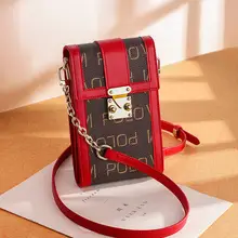 Williampolo レディースショルダーバッグ【クラシックプリント・斜め掛け・縦型・小銭入れ付き】