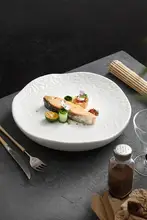 創造的な商用ホテル用プレート【洗練された盛り付け用・フルーツ・デザート・冷菜用】