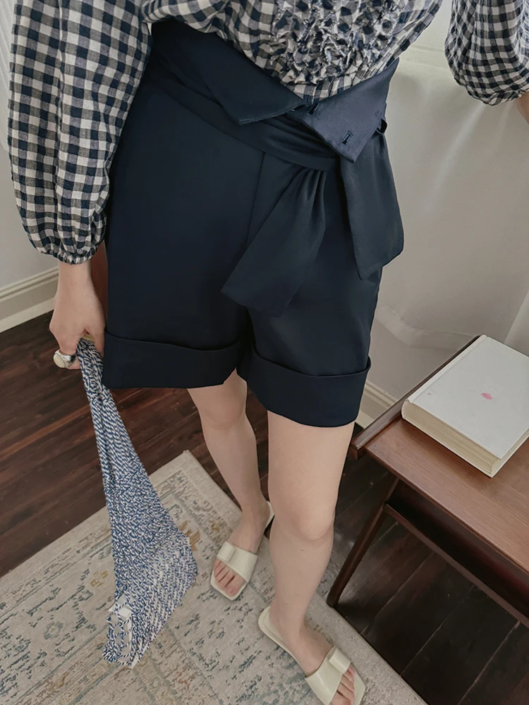 フリル パンツはどんな感じ？トップクロセットのリネンショートパンツが教えてくれたリアルな体験
