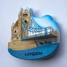 ロンドン塔橋の立体風景マグネット【樹脂製・観光記念品】