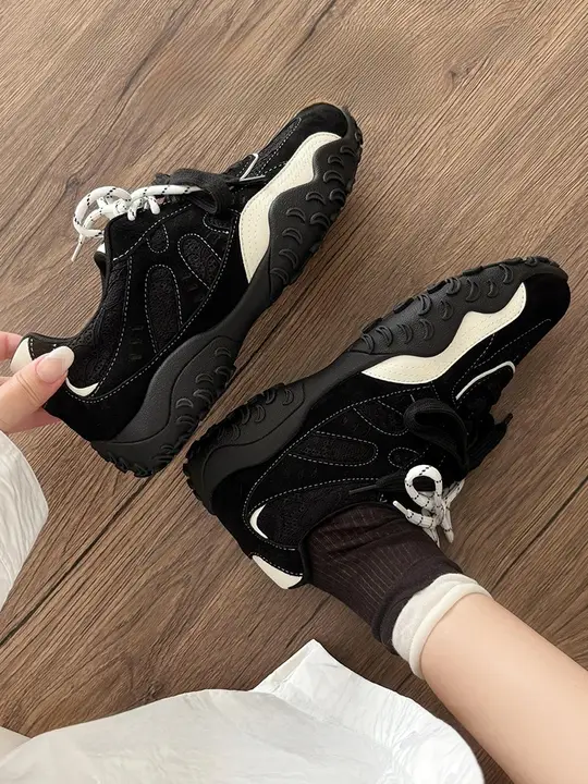 牛革製 バレエトレーニングシューズ【女性用・厚底・クラシックデザイン・カジュアル】