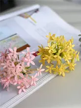 ミニチュア装飾用フェイクフラワーセット【銀冠花・洋甘菊・小米果・満天星・ブラインドボックスデザイン】
