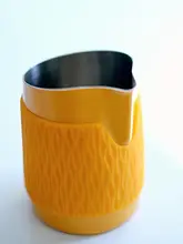 ラテアート用カップ【450ml・ノンハンドル・尖嘴・円嘴】