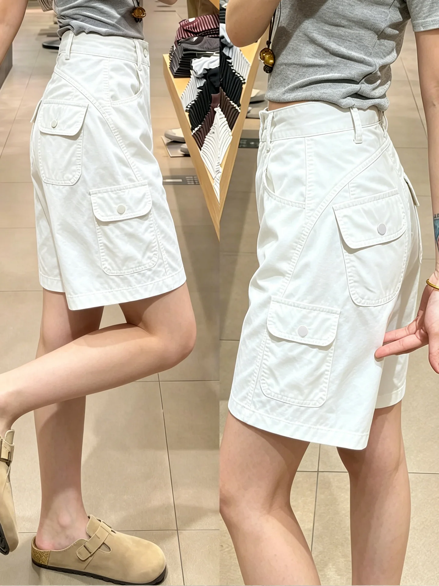 白カーゴパンツ コーデ レディース 夏 おすすめ4選：通気性・デザイン・シーンに応じた選び方