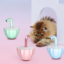 猫用知能電動レーザーポインター【回転型・倒れないおもちゃ・赤外線・幼猫向け】
