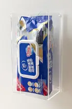 キッチン用ウェットティッシュ収納ボックス【壁掛け式・穴あけ不要】