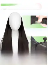 軽量で自然なボリュームアップ！片付け簡単なロングウィッグ【女用・ハイポニーテール・無痕デザイン】