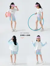 女の子用 スカート【プリーツ・吸汗速乾・スポーツ対応・ショート丈】（セットアップ対応）