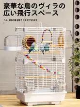 特大 ペット用金属鳥かご【虎皮インコ・玄鳳・観賞用・広々スペース】