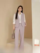 おしゃれで気品ある重ね着デザインの大きいサイズ女性用2点セット（セットアップ対応）