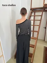 トレンドのローウエストドローストリングデザイン・ワイドパンツ【カジュアル・ロング丈】