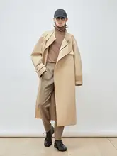 高級感溢れる メンズロングコート【カジュアルデザイン・風防機能・男女共用】（セットアップ対応）