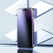 SmartDevil 強化ガラスフィルム 覗き見防止 マット フルカバー 指紋防止 耐衝撃 iPhone対応