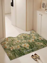 中国の牧歌的なスタイルの玄関ドアワイヤーサークルフロアマット