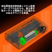 電子管ポータブルヘッドフォンアンプ【バランス接続対応・ハイファイ級】
