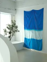 透光性のあるインテリアカーテン【飾り用・窓用カーテン・取付け簡単】